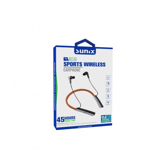 Sunix BLT-35 Bluetooth Kulaklık - Kahverengi