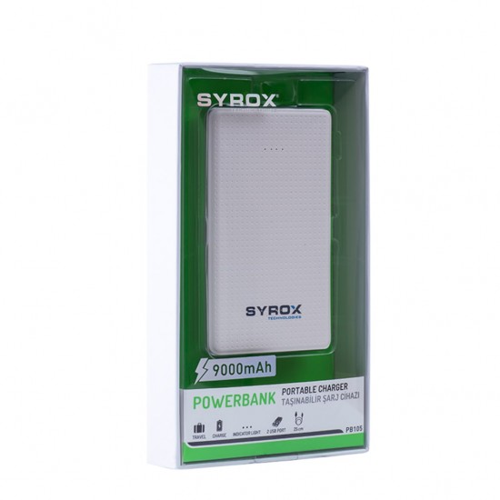 9.000 mAh PowerBank Taşınabilir Şarj Cihazı 