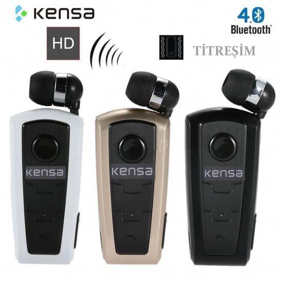  Titreşimli Makaralı Çekmeli Bluetooth Kulaklık 