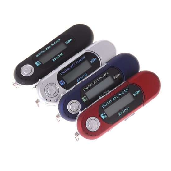 2 GB Pilli Dahili Hafızalı MP3 Müzik Çalar Fm Radyo & Ses Kayıt