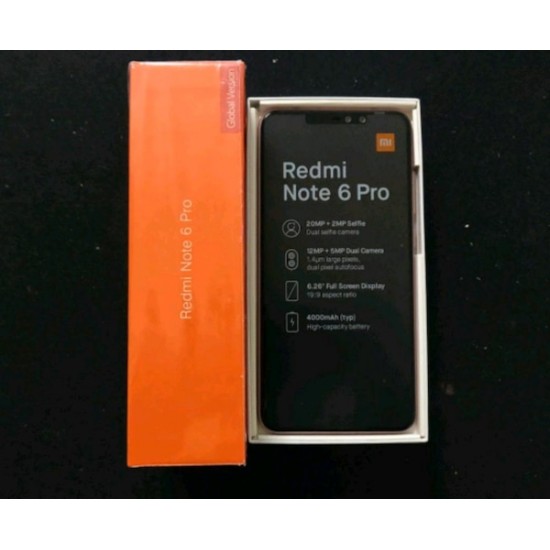 Xiaomi Redmi Note 6 Pro 64 GB Siyah