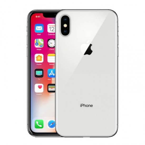 Birinci Kalite  Replika İphone X Tam Ekran Ful Hd 64 Gb Hafızalı  Gümüş
