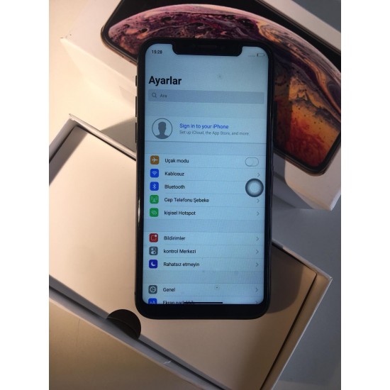 Replika İphone Xs Birinci Kalite Apple Storeli 64 Gb Hafızalı Siyah