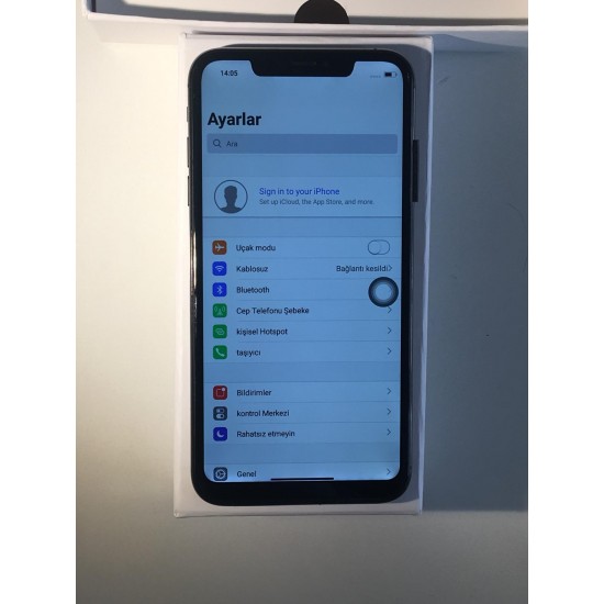 Replika İphone Xsmax Birinci Kalite Apple Storeli 64Gb Hafızalı Siyah 