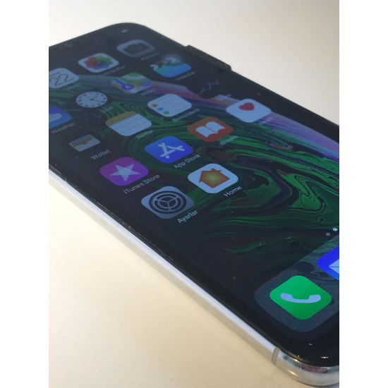 Gümüş Renk Replika İphone Xsmax Birinci Kalite Apple Storeli 64Gb Hafızalı 