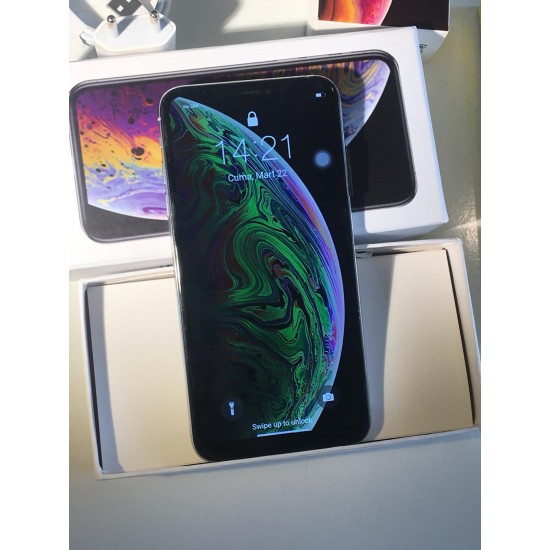 Gümüş Renk Replika İphone Xsmax Birinci Kalite Apple Storeli 64Gb Hafızalı 