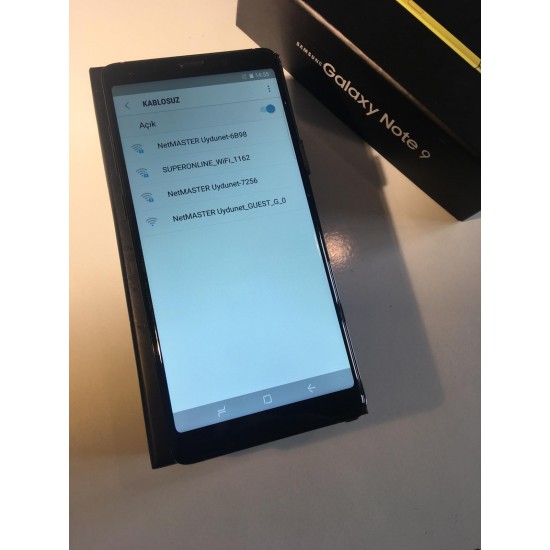 Replika  Galaxy Note 9 64 Gb Hafızalı Birinci Kalite Siyah