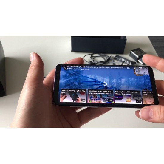 Replika Galaxy S8+ Birinci Kalite 64 Gb Hafızalı Siyah Renk