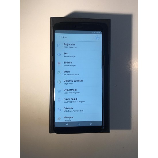 Replika Galaxy S9+ 64 Gb Hafızalı 1.Kalite Full Hd Siyah 